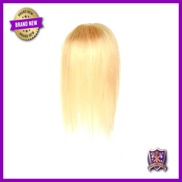 Clip-In Human Hair Topper, Silk Base, 5.1x5.1 Inches, 12 Inch Length main image 4